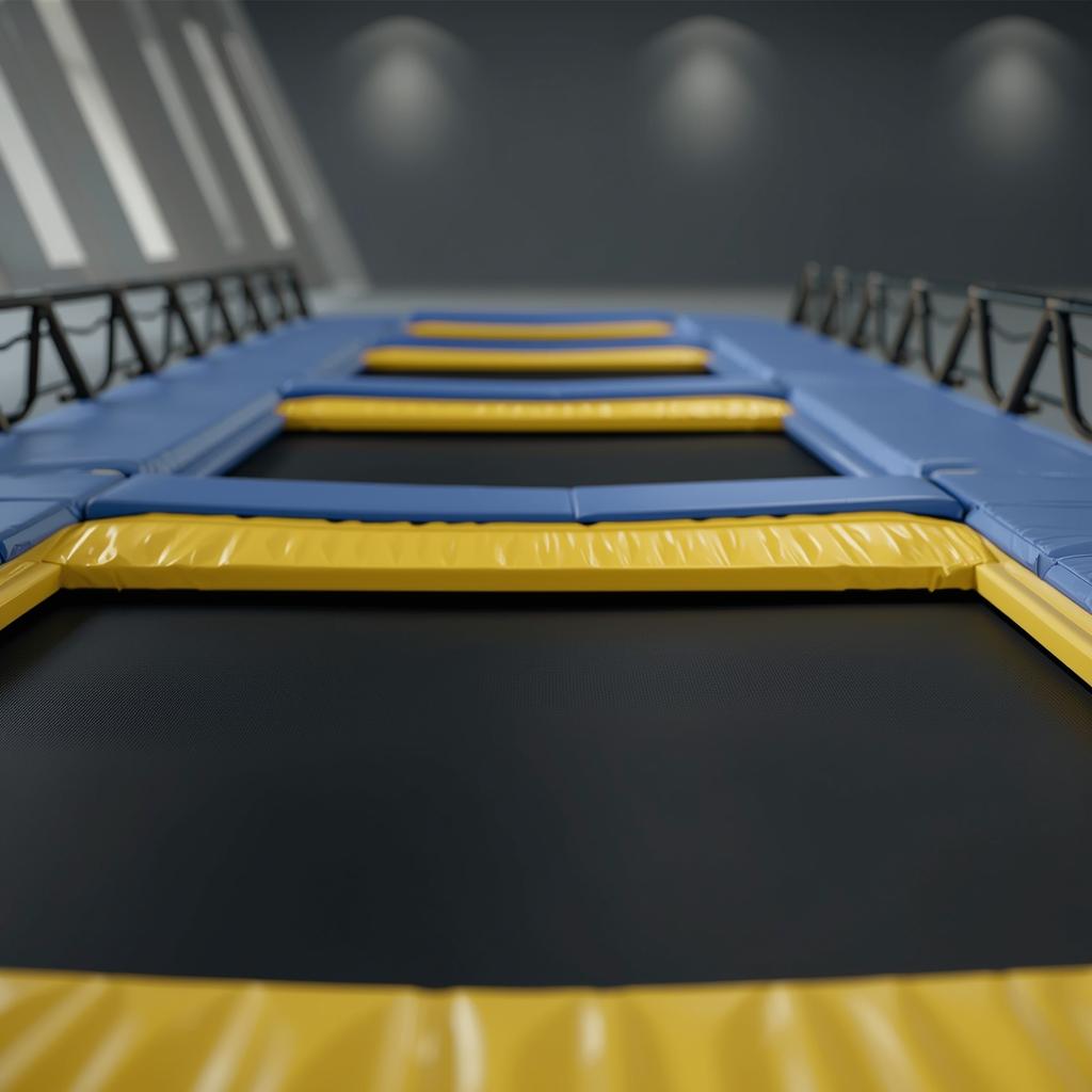 Wyposażenie i stan techniczny trampolin